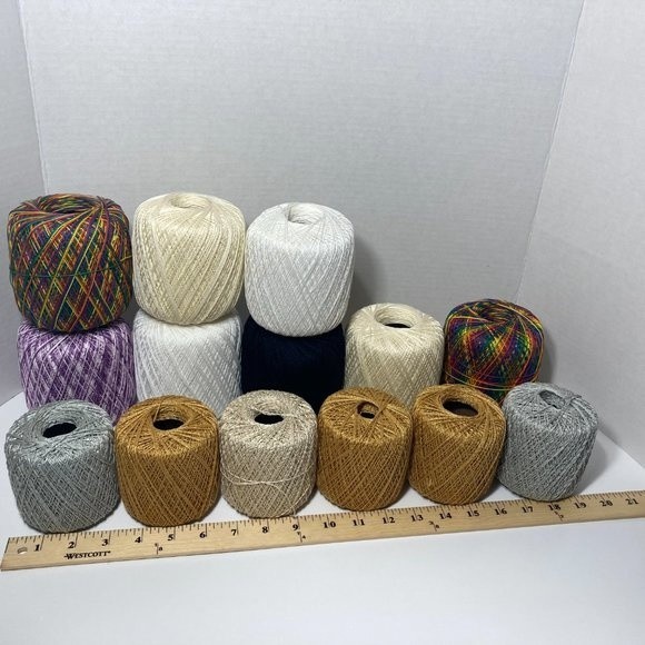 20 Aunt Lydia's Crochet Thread Variety Pack Bundle - Picture 10 of 16